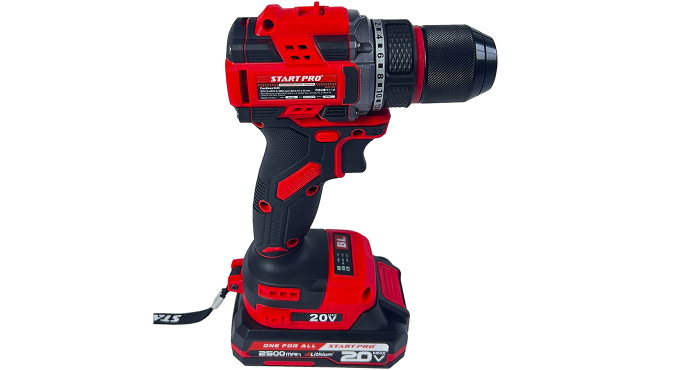 Шуруповерт акумуляторний Start Pro SCD-20 BRUSHLESS 