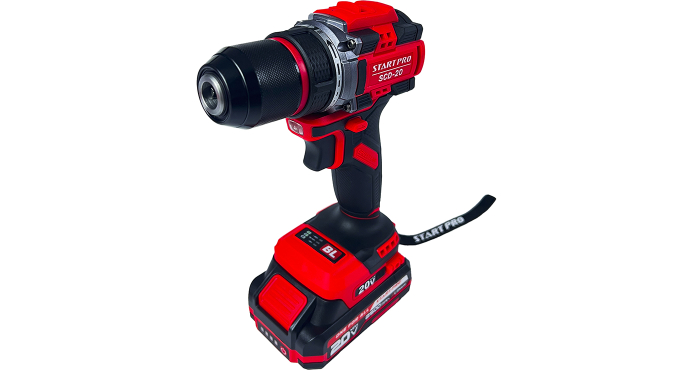 Шуруповерт акумуляторний Start Pro SCD-20 BRUSHLESS 